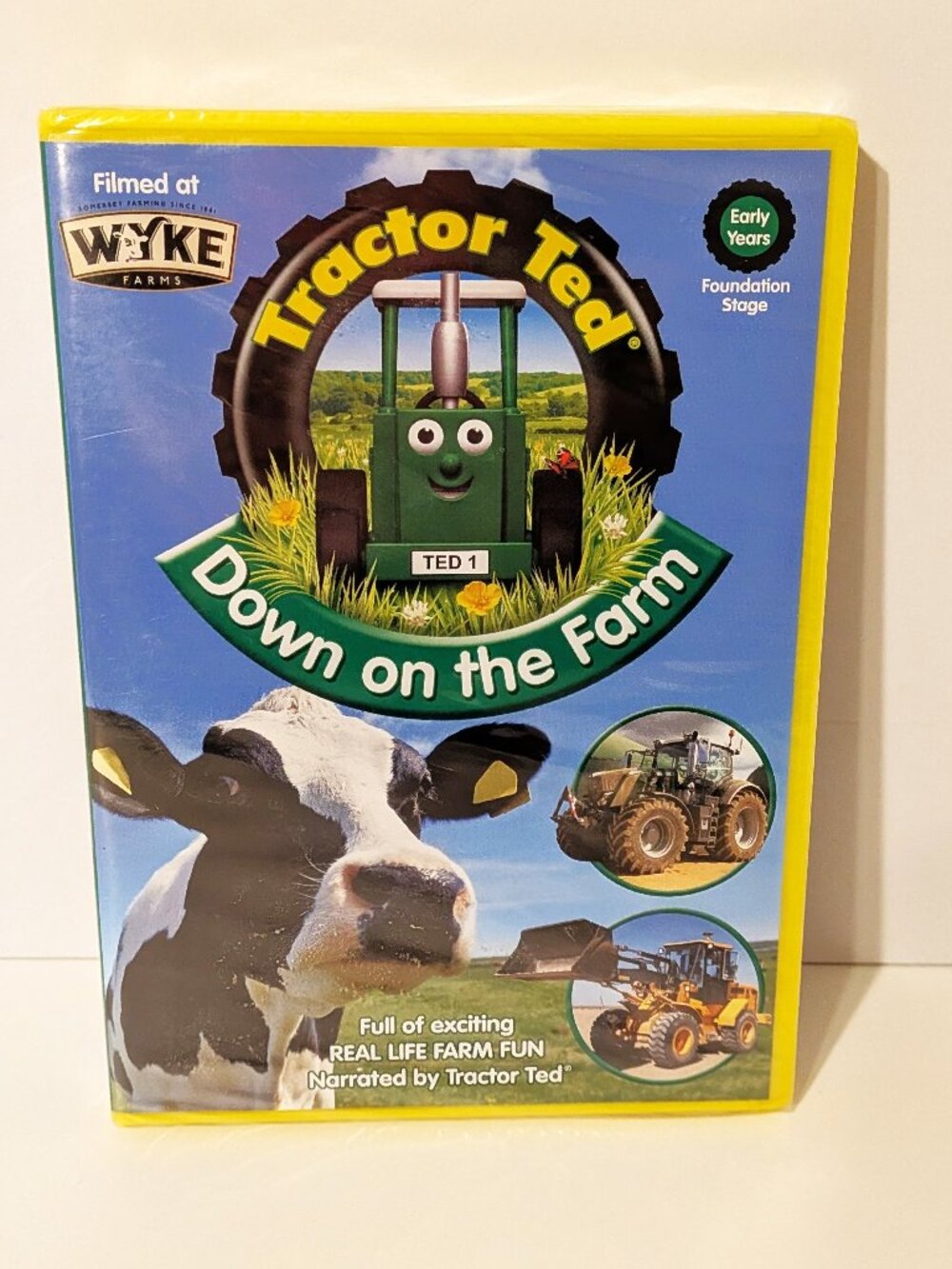Tractor Ted Down on the Farm DVD 2017 Early Years Foundation Stage 40 min New